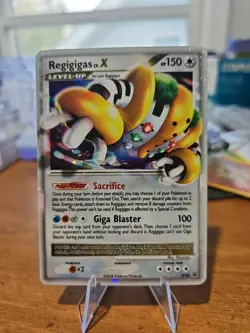 Regigigas LV.X DP30 Diamond and Pearl Holo Card Pokemon TCG, Lightly Played - Image 1