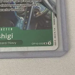 One Piece Tashigi OP10-032 SR Royal Blood Card Game English Edition - Image 3