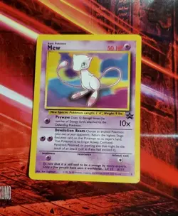 Pokemon Card Mew #8 WoTC Black Star Promo - Image 1