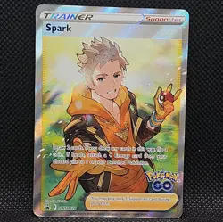 Spark SWSH226 Full Art Holo Promo - Pokemon GO - Black Star Promo Card Mint - Image 1