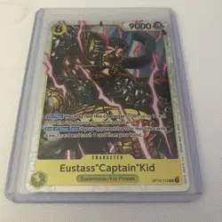One Piece Card Game OP10-112 Eustass Captain Kid SR English Royal Blood - Image 1