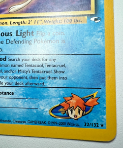 Pokemon Card Lot Misty's Tentacool Goldeen 30 32/132 Gym Heroes Rare x2 WotC TCG - Image 4