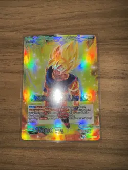 Ferocious Strike SS Son Goku BT10-060 Leader Foil Dragon Ball Super Card Game NM - Image 1