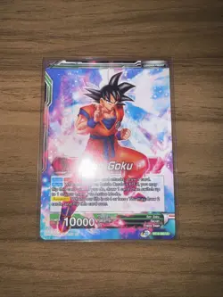 Ferocious Strike SS Son Goku BT10-060 Leader Foil Dragon Ball Super Card Game NM - Image 2