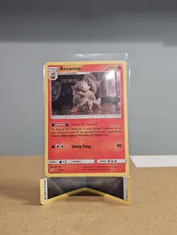 Pokemon TCG Arcanine Detective Pikachu Holo Card 6/18 Rare - Image 1