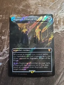 1x Argonath, Pillars of the Kings - The Ozolith (Surge Foil) - LotR MTG #381 NM - Image 1
