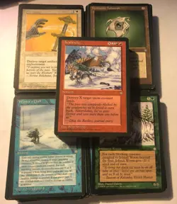 MTG Ice Age Lot / 200+ cards SEE DETAILS / Vintage Magic the Gathering - Image 1