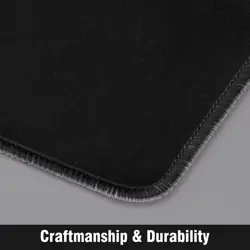 MTG Playmat for TCG Card Playing Game - 2Pcs Black Stitched Play Mat with Tub... - Image 4
