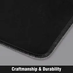 MTG Playmat for TCG Card Playing Game - 2Pcs Black Stitched Play Mat with Tub... - Image 9