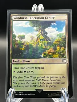 Windurst, Federation Center L 0292 - Final Fantasy MTG Magic The Gathering REG - Image 1