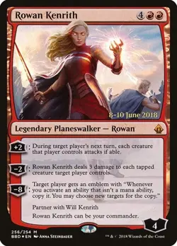 Rowan Kenrith - Foil Prerelease Promo Battlebond LP MTG - Image 1