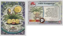 Exeggutor Italian Topps Pokemon TV Animation Edition Series 2 #103 2000 04qn - Image 3