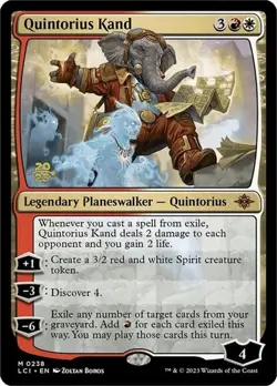 Quintorius Kand - Foil Prerelease Promo LCI LP MTG - Image 1