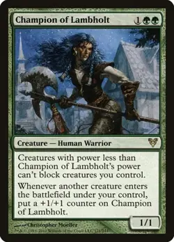 Champion of Lambholt Avacyn Restored MP MTG - Image 1
