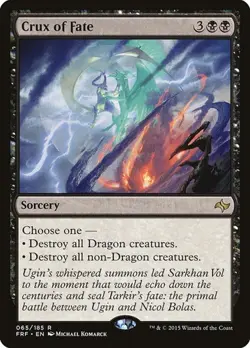 Crux of Fate Fate Reforged MP MTG - Image 1