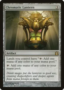 Chromatic Lantern Return to Ravnica MP MTG - Image 1