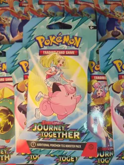 Lot Of 20 Pokemon TCG: Journey Together - Sleeved Boosters - Image 2