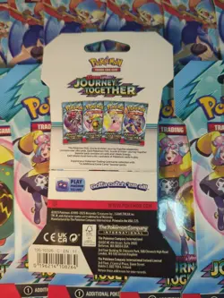 Lot Of 20 Pokemon TCG: Journey Together - Sleeved Boosters - Image 3
