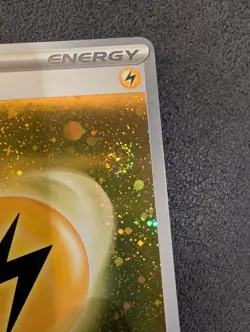 Pokemon TCG Lightning Energy (3.5 SWIRLS) SVE 004 Scarlet & Violet Holo - Image 1