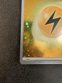 Pokemon TCG Lightning Energy (3.5 SWIRLS) SVE 004 Scarlet & Violet Holo - Image 4