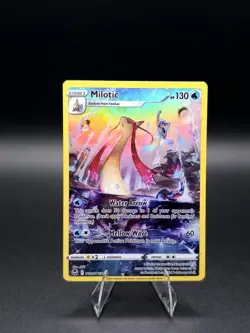 Milotic & Wallace TG02/TG30 NM Silver Tempest NM Ultra Rare Pokemon Card - Image 1