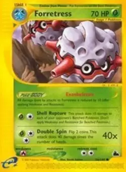 Forretress (56, #056/144) E - Skyridge MP Pokemon - Image 1