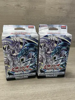2 Structure Deck: Saga of Blue-Eyes White Dragon Unlimited Edition Yugioh Sealed - Image 1