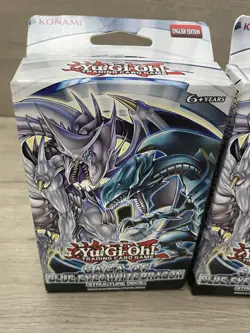2 Structure Deck: Saga of Blue-Eyes White Dragon Unlimited Edition Yugioh Sealed - Image 3