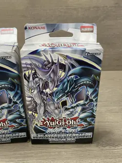2 Structure Deck: Saga of Blue-Eyes White Dragon Unlimited Edition Yugioh Sealed - Image 4