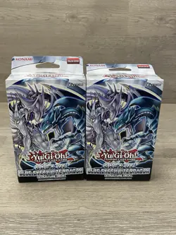 2 Structure Deck: Saga of Blue-Eyes White Dragon Unlimited Edition Yugioh Sealed - Image 1
