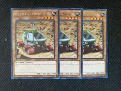 3x YuGiOh! - Planet Pathfinder CRBR-EN042 Rare 1st Edition Near Mint - Image 1