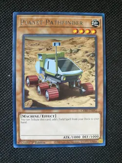 3x YuGiOh! - Planet Pathfinder CRBR-EN042 Rare 1st Edition Near Mint - Image 2