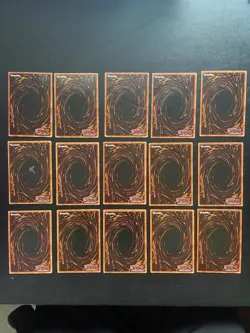 Yugioh McDonald's Pack #1 MP1 Complete Set 15 Cards Heavy Play - Image 2