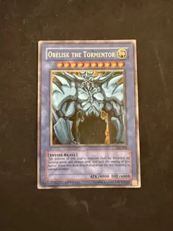YuGiOh Obelisk the Tormentor GBI-002 Secret Rare - NM+ - MINT - Image 1