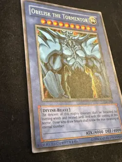 YuGiOh Obelisk the Tormentor GBI-002 Secret Rare - NM+ - MINT - Image 2