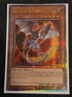 Eclipse Wyvern RA04-EN177 Quarter Century Secret Rare 1st Ed NM Yugioh - Image 1