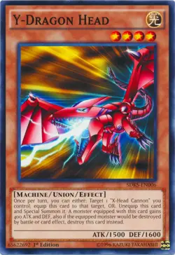 Y-Dragon Head - SDKS-EN006 - Common - 1st Edition - Lightly Played - Image 1