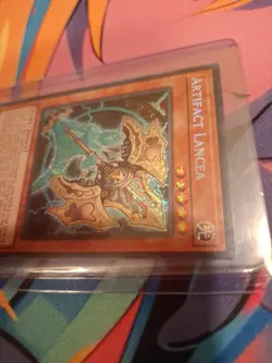 Yu-Gi-Oh! 2x Artifact Lancea BLMM-EN125 Secret Rare 1st Edition NM - Image 3