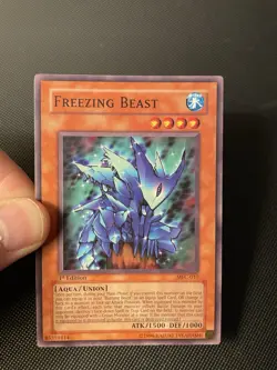 Yugioh! Freezing Beast MFC-017 Magician's Force-1st Edition NA English Vintage - Image 1