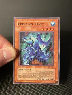 Yugioh! Freezing Beast MFC-017 Magician's Force-1st Edition NA English Vintage - Image 4