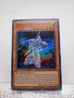 Yu-Gi-Oh! 3x TCG Elemental HERO Spirit of Neos POTE-EN001 Super Rare 1st Ed NM3x - Image 1