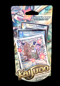 Kaijudo CCG: CLASH OF THE DUEL MASTERS CHOTEN'S ARMY 40 CARD DECK 1 BOOSTER PACK - Image 1