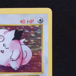 #5 Clefairy 5/102 Base Set Shadowless 1st Edition Holo Pokemon Card TCG - Image 3