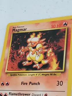 MAGMAR - Base Set - 36/102 - Uncommon - Pokemon Card - Unlimited Edition - - Image 4