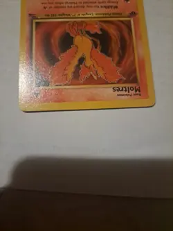 Moltres Pokemon Card Wildfire & Dive Bomb Moves 1st Ed! - Image 5