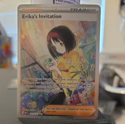 Pokemon TCG Erika's Invitation Holo Card 203/165 NM - Image 1