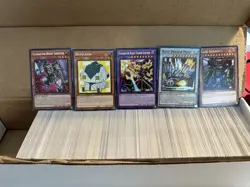YuGiOh! Card Lot of 1078 Cards, Near Mint-Lightly Played, Contains Duplicates! - Image 1