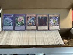 YuGiOh! Card Lot of 1078 Cards, Near Mint-Lightly Played, Contains Duplicates! - Image 1