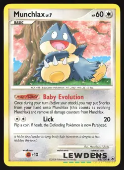Munchlax - 68/100 - Common - Majestic Dawn - Pokemon Card - 2 - Image 1