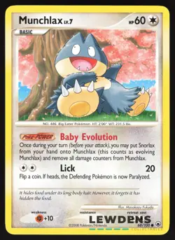 Munchlax - 68/100 - Common - Majestic Dawn - Pokemon Card - 1 - Image 1